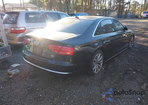 2012 Audi A8 L 4.2 из США, поврежденный, VIN WAURVAFD5CN019950